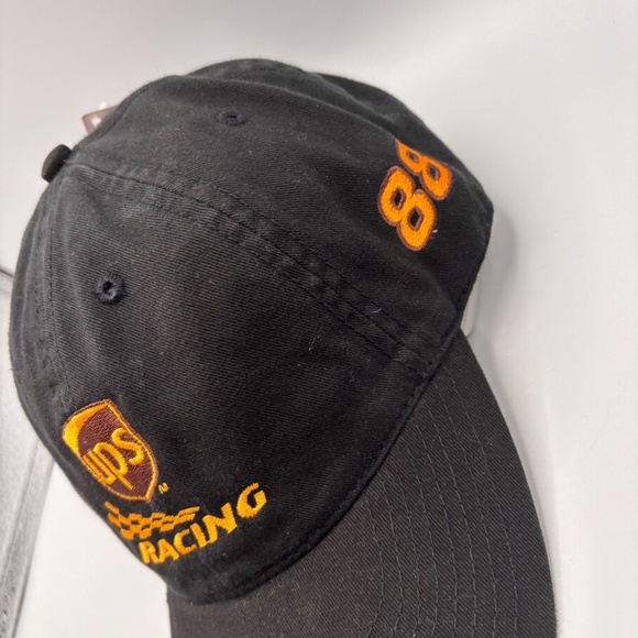 UPS Callaway Checkered Racing Embroidered Dale Jarrett #88 Black Racing Hat NWT! - Picture 3 of 11